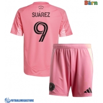 Fotballdrakt Barn Inter Miami Luis Suarez #9 Hjemmedraktsett 2025-26 Kortermet (+ Korte bukser)